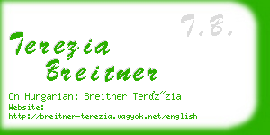 terezia breitner business card